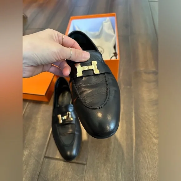 HERMES Paris Loafer 38 - Picture 5 of 14